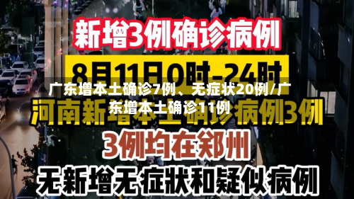 广东增本土确诊7例、无症状20例/广东增本土确诊11例-第1张图片