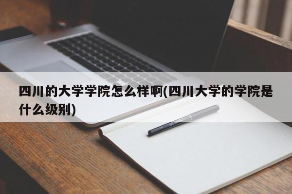 四川的大学学院怎么样啊(四川大学的学院是什么级别)