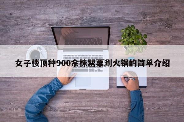 女子楼顶种900余株罂粟涮火锅的简单介绍
